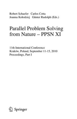 Parallel problem solving from nature, PPSN XI
