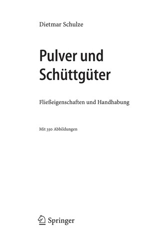 Pulver und Schüttgüter