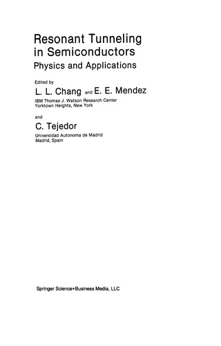Resonant Tunneling in Semiconductors