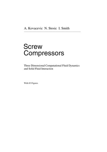 Screw compressors