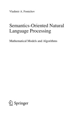 Semantics-oriented natural language processing
