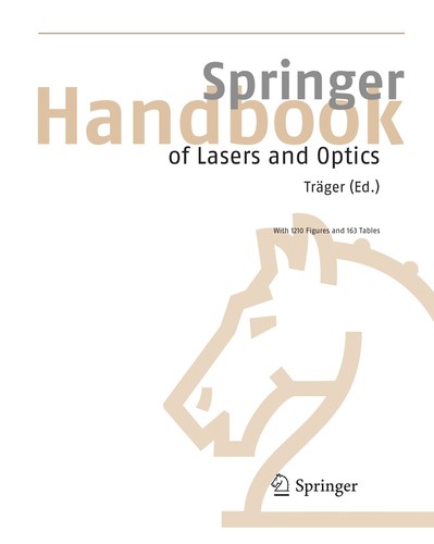 Springer handbook of lasers and optics