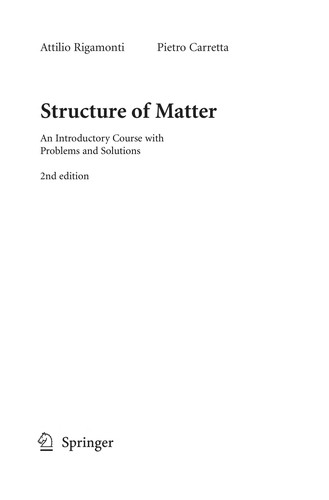 Structure of Matter