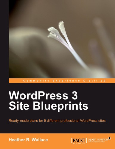 WordPress 3 site blueprints