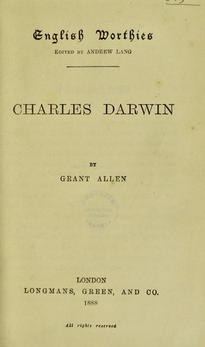 Charles Darwin