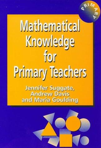 Mathematical knowledge for primary teachers