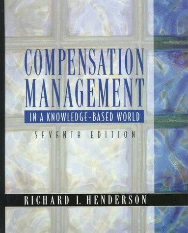 Compensation Management in a Knowledge-Based World