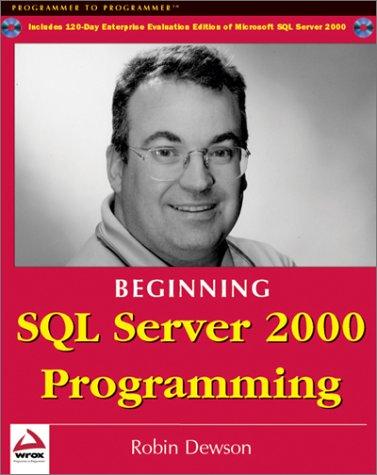 Beginning SQL server 2000 programming