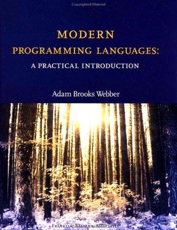 Modern Programming Languages