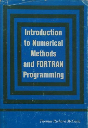 Introduction to numerical methods and FORTRAN programming