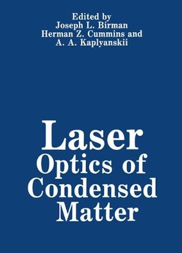 Laser Optics of Condensed Matter
