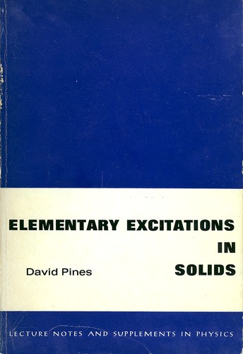 Elementary excitations in solids