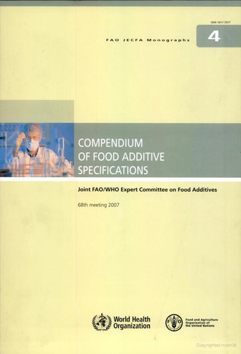 Compendium of food additive specifications