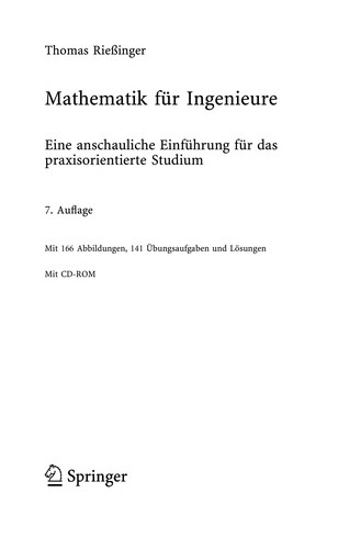 Mathematik fu r Ingenieure