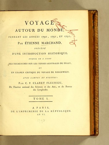 Voyage autour du monde