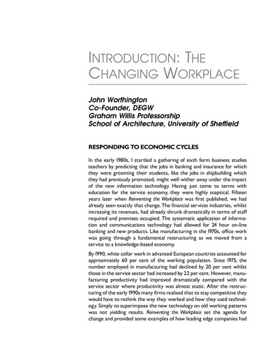 Reinventing the workplace