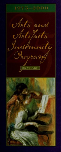 1975-2000, arts and artifacts indemnity program