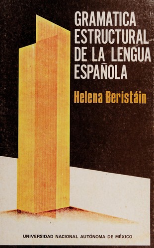 Gramática estructural de la lengua española