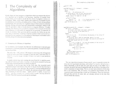 Abstract data types and algorithms