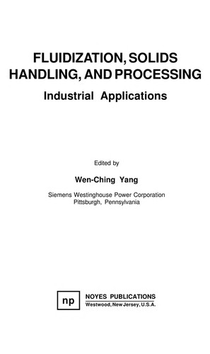 Fluidization, solids handling and processing