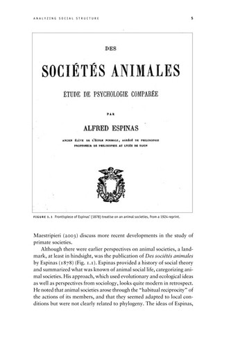 Analyzing Animal Societies