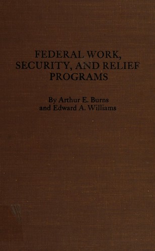 Federal work, security, and relief programs