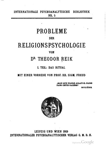 Probleme der Religionspsychologie