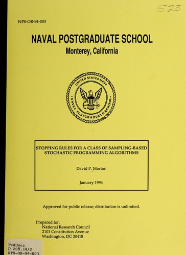 Stopping rules for class of sampling-based stochastic programming algorithms