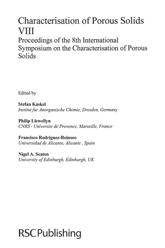 Characterisation of porous solids VIII