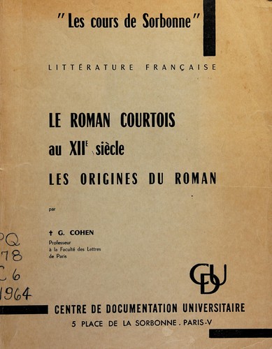 La roman courtois au XIIe siècle