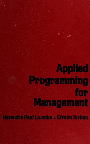 Applied programming for management