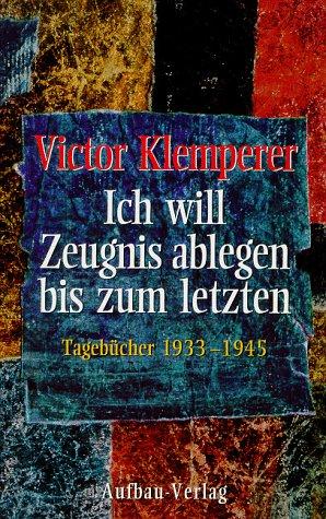 Ich will Zeugnis ablegen bis zum letzten