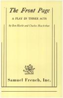 The front page