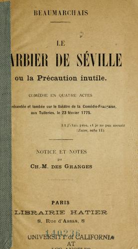 Le barbier de Séville