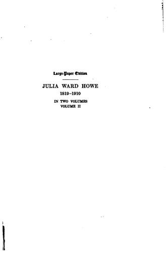 Julia Ward Howe, 1819-1910
