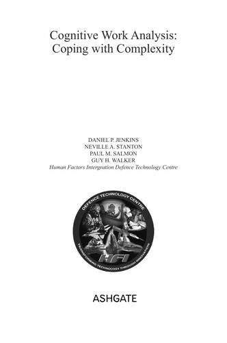 Cognitive work analysis