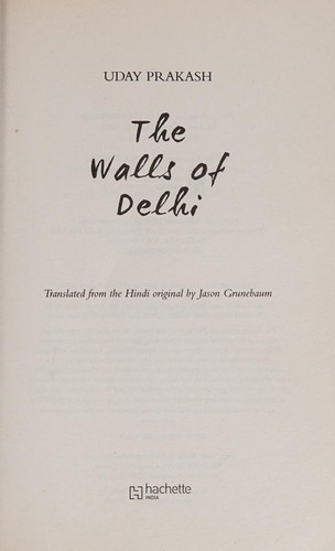 The Walls of Delhi
