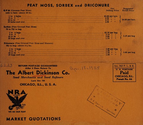 Price list