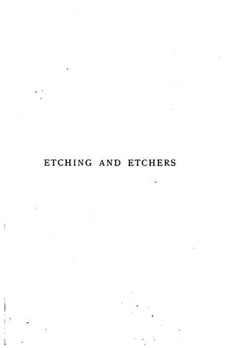 Etching & etchers