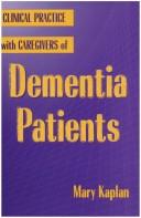 Clinical practice with caregivers of dementia patients