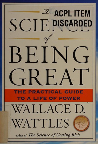 The science of being great