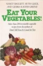 Eat your vegetables!