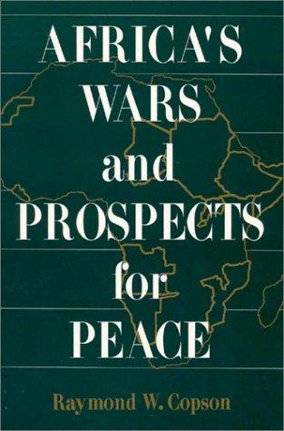 Africa's wars and prospects for peace