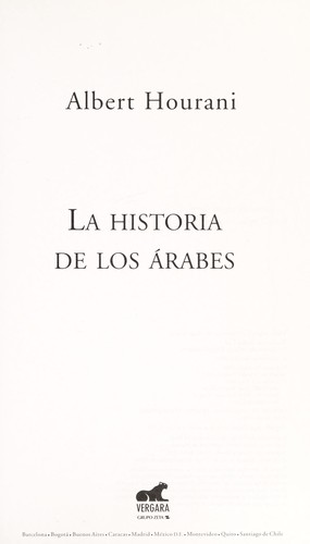 A history of the Arab peoples