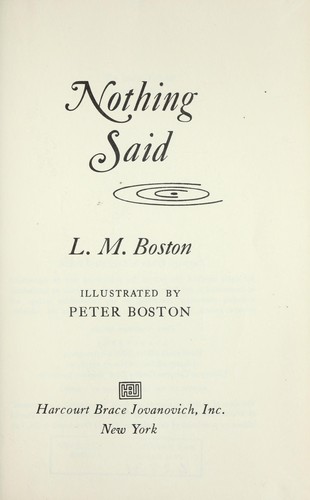 Nothing said