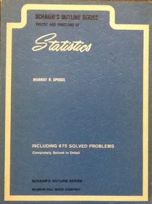 Schaum's outline of theory and problems of statistics in SI units