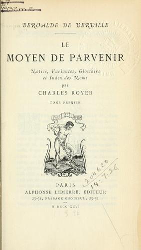 Le moyen de parvenir