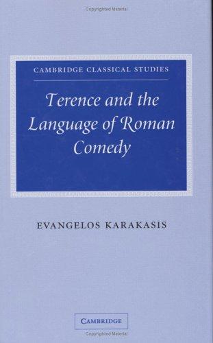 Terence and the language of Roman comedy