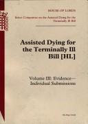 Assisted Dying for the Terminally Ill Bill [HL]
