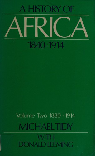 A history of Africa, 1840-1914